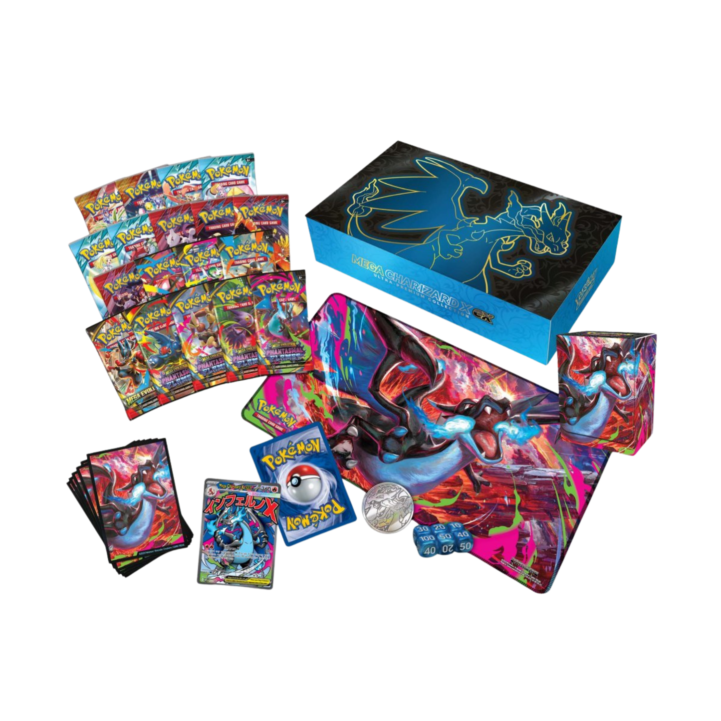 Pokemon TCG: Mega Charizard X ex Ultra-Premium Collection