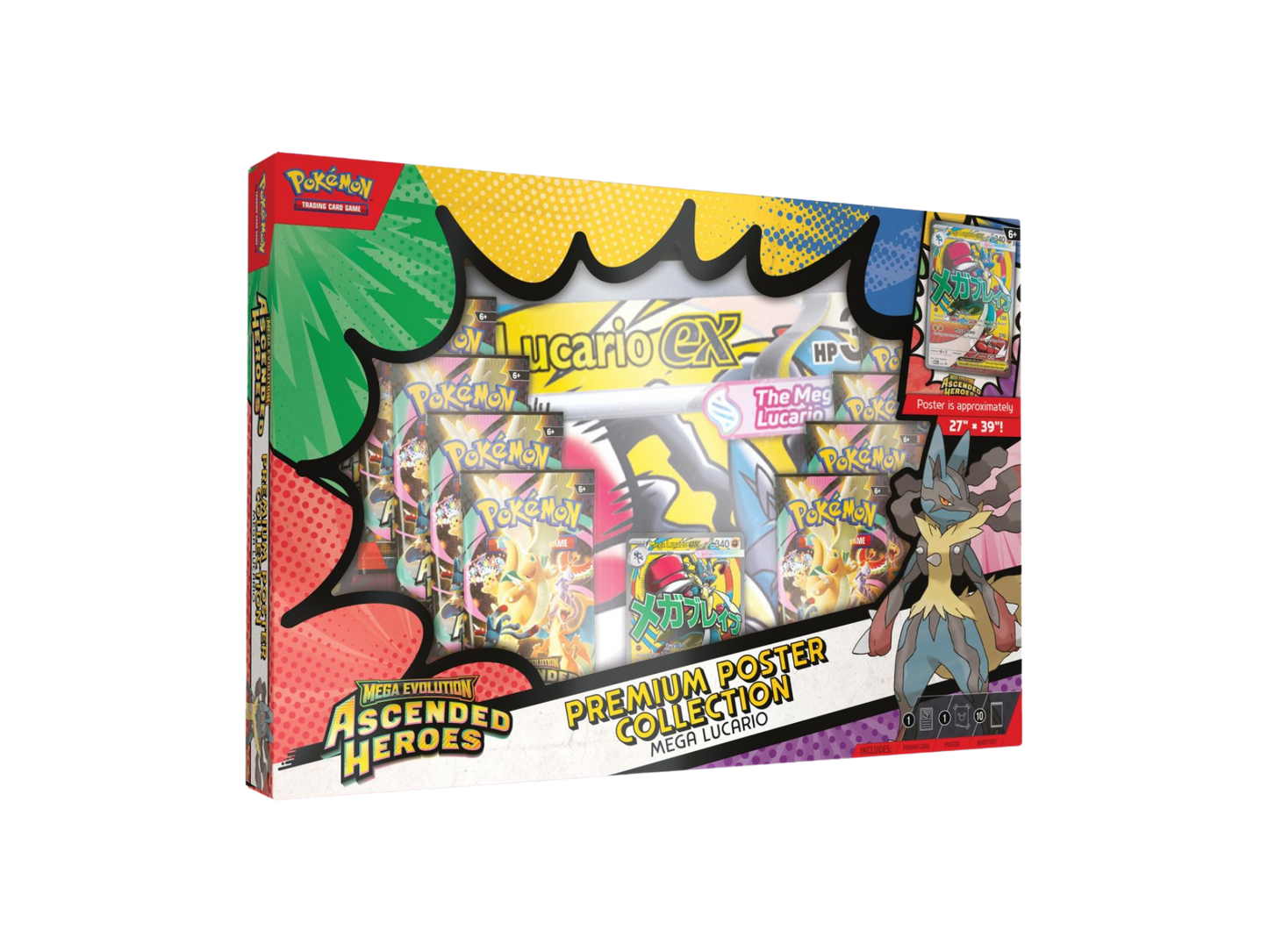 Mega Evolution—Ascended Heroes Premium Poster Collection (ASSORTED)