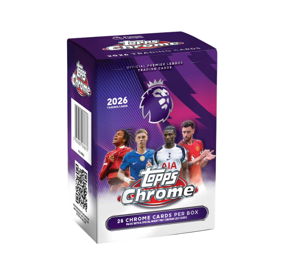 Topps 2026 Chrome Premier League Soccer Blaster Box
