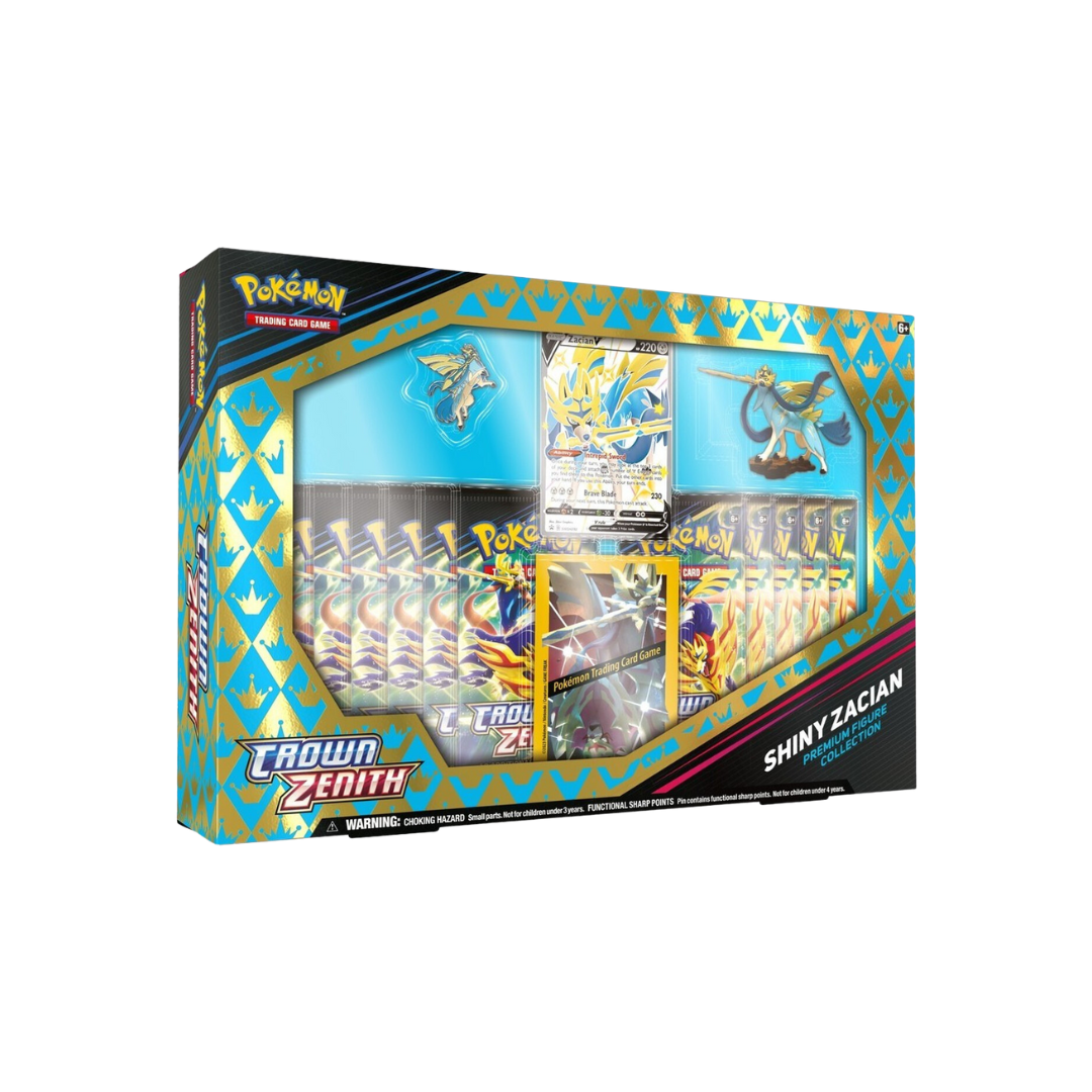 CROWN ZENITH - SHINY ZACIAN FIGURE BOX