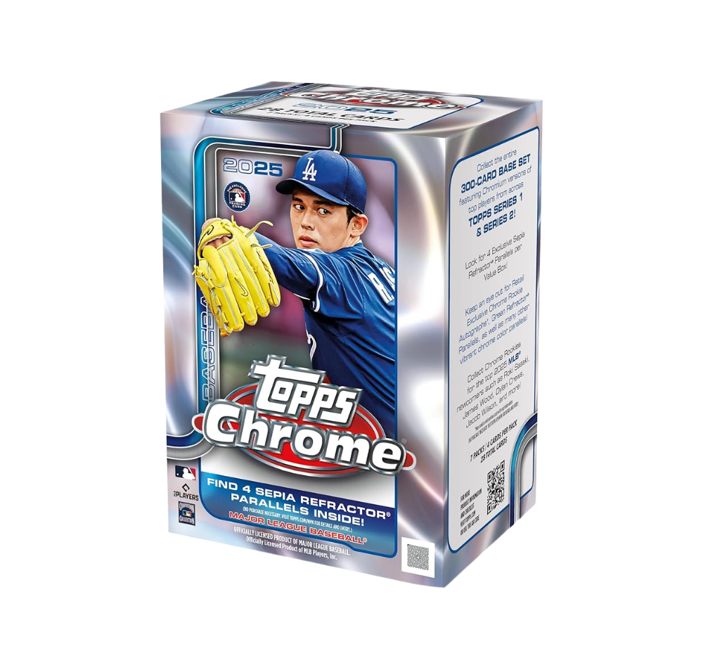 2025 Topps Chrome Baseball Blaster Box
