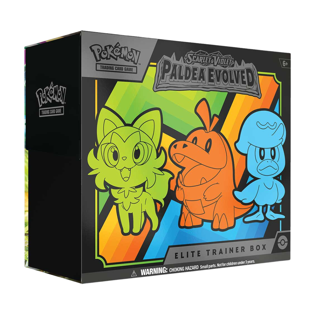 SCARLET & VIOLET: PALDEA EVOLVED ELITE TRAINER BOX