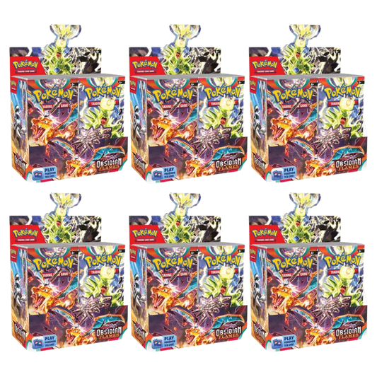 OBSIDIAN FLAMES BOOSTER BOX CASE (X6 BOOSTER BOXES)