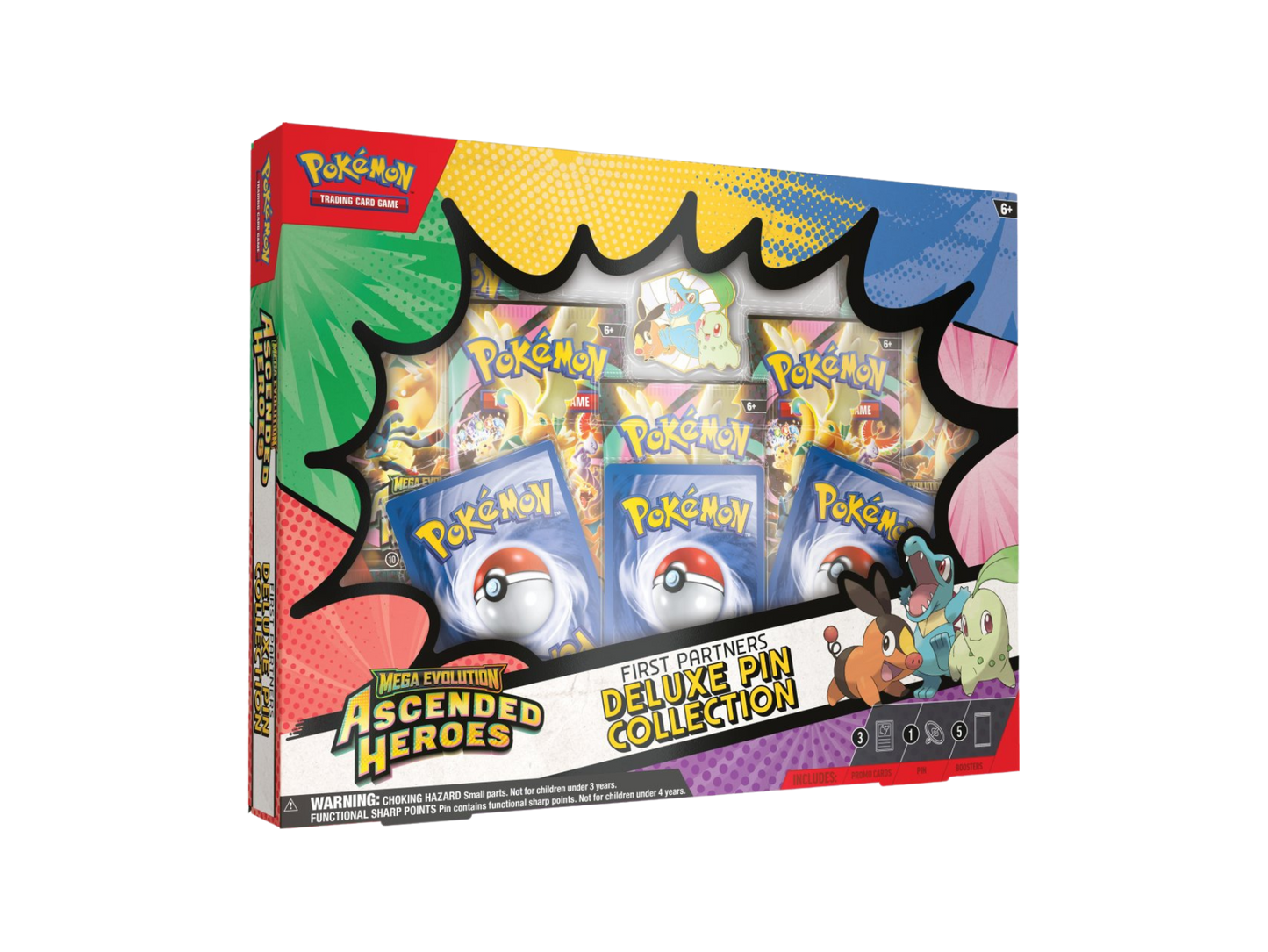 [PRE-ORDER]Mega Evolution— Ascended Heroes First Partners Deluxe Pin Collection