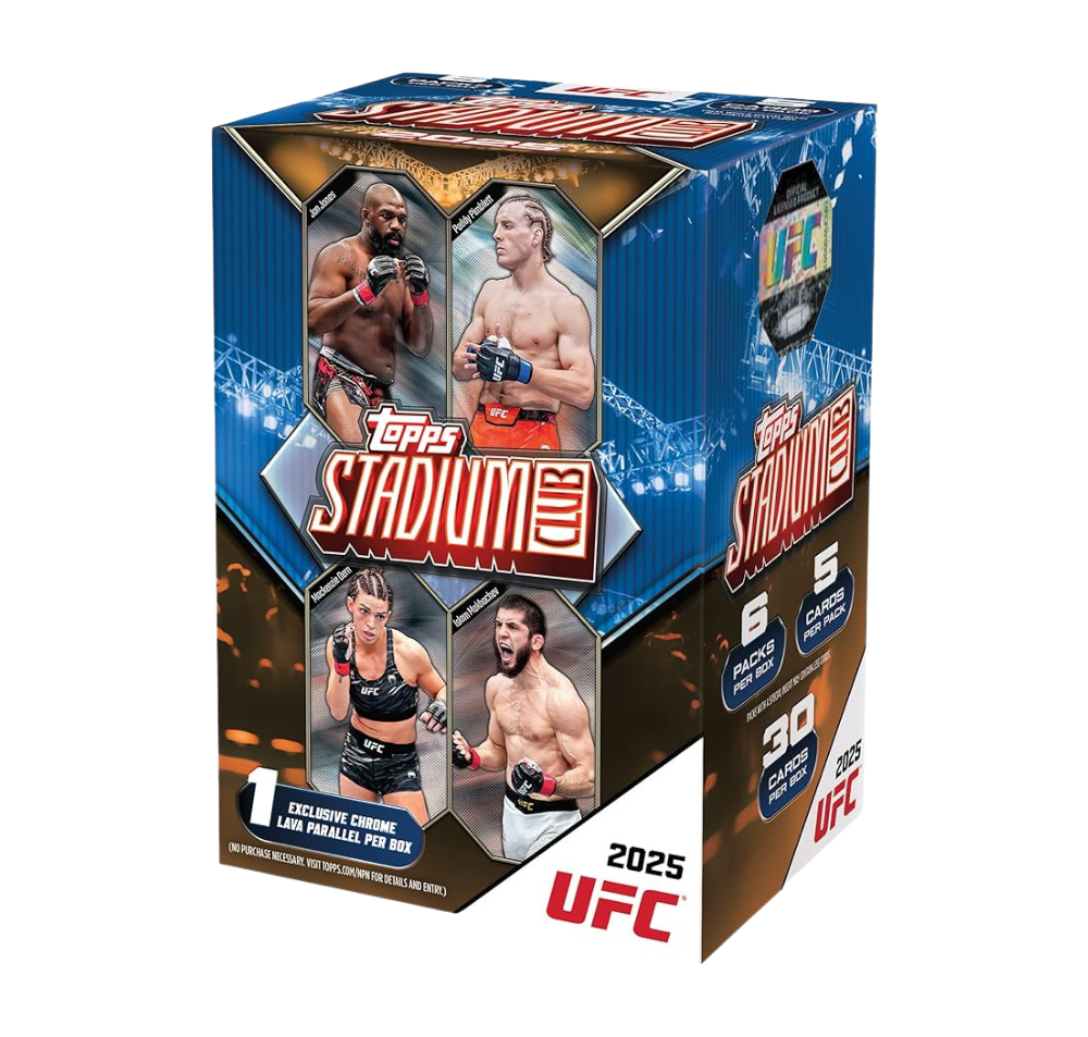 2025 Topps Stadium Club UFC 6-Pack Blaster Box