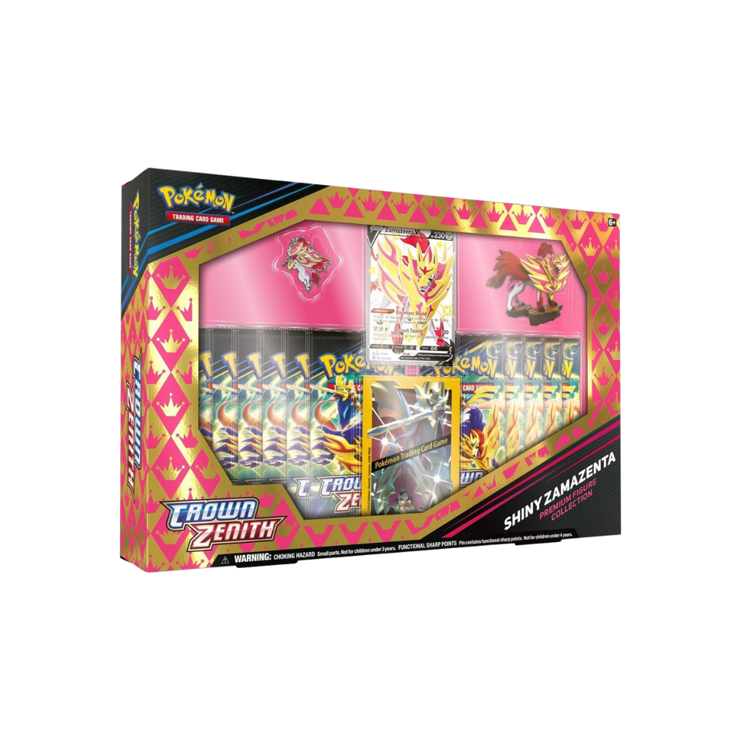 CROWN ZENITH - SHINY ZAMAZENTA FIGURE BOX