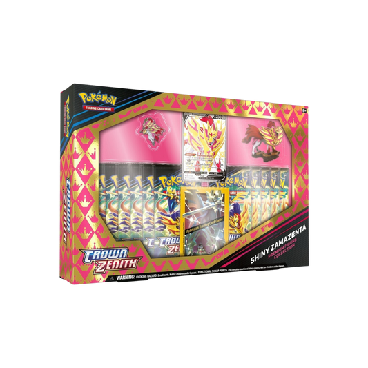 CROWN ZENITH - SHINY ZAMAZENTA FIGURE BOX