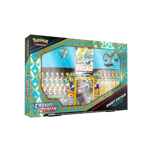 CROWN ZENITH - SHINY ZACIAN FIGURE BOX