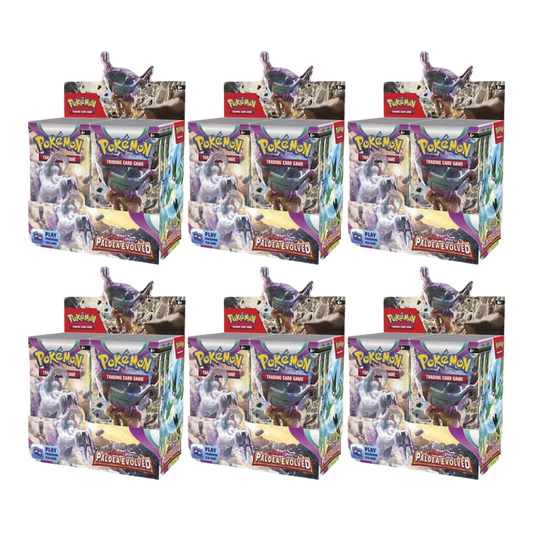 SCALET & VIOLET: PALDEA EVOLVED BOOSTER BOX (CASE OF 6)