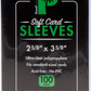 SOFT SLEEVES - 100PC (REGULAR SIZE)