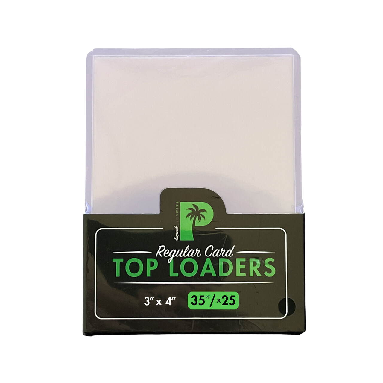 STANDARD 35PT TOP LOADERS - 25PC PACK