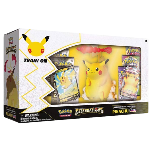CELEBRATIONS PIKACHU VMAX PREMIUM FIGURE BOX