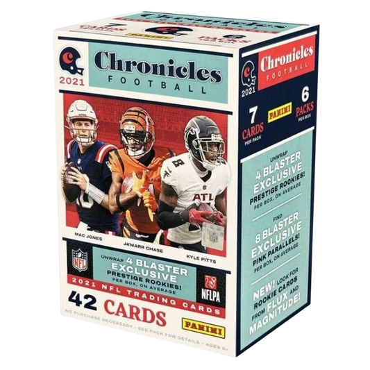 PANINI CHRONICLES 2021 NFL FOOTBALL BLASTER BOX